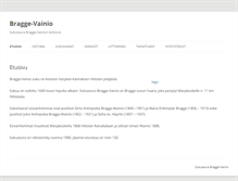 Tablet Screenshot of bragge-vainio.fi